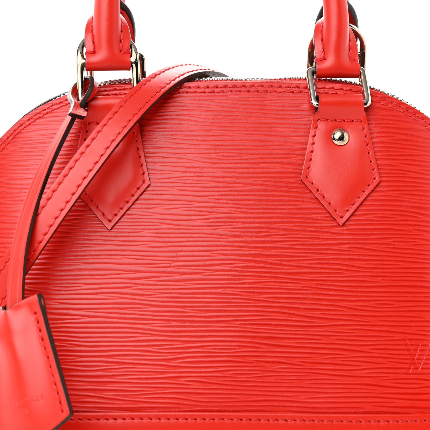 Louis Vuitton Epi Alma BB Carmine 7 of 9