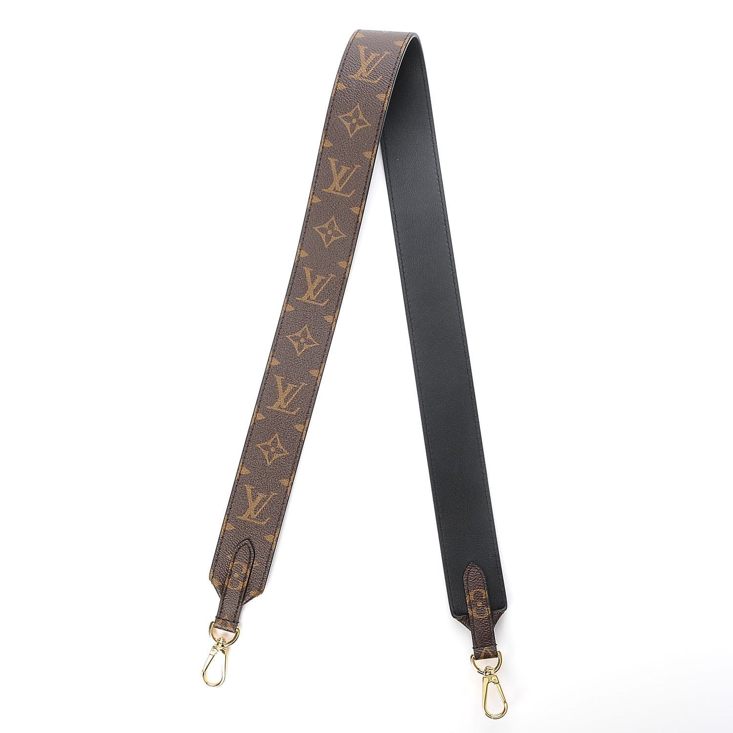 Monogram Bandouliere Shoulder Strap Black