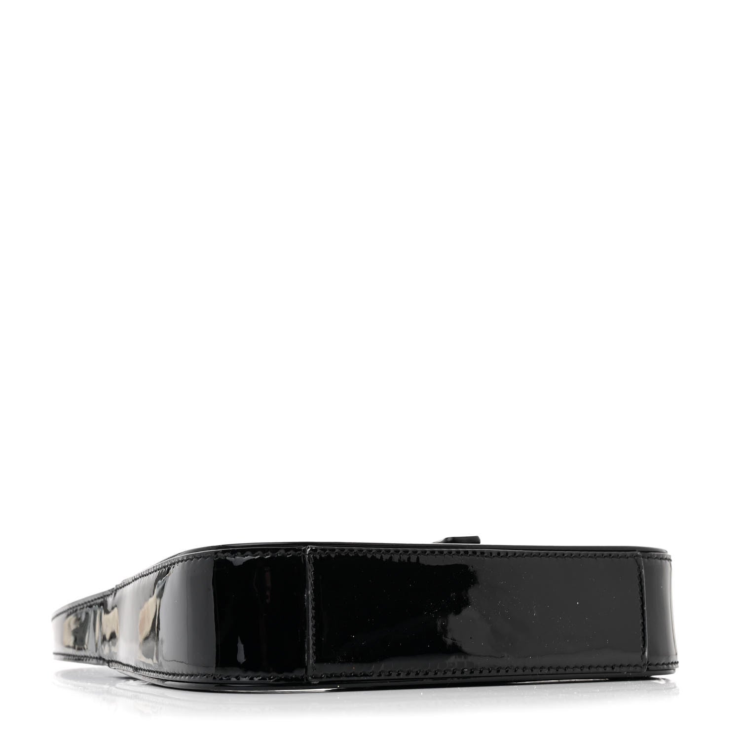 Saint Laurent Patent Calfskin Le 5 A 7 Mini Hobo Black 4 of 11