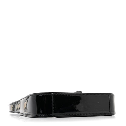 Saint Laurent Patent Calfskin Le 5 A 7 Mini Hobo Black 4 of 11