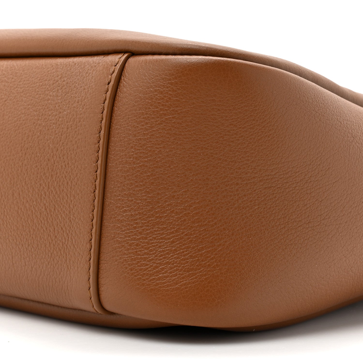 Saint Laurent Grained Calfskin Small Le 5 A 7 Supple Hobo Fox 9 of 11