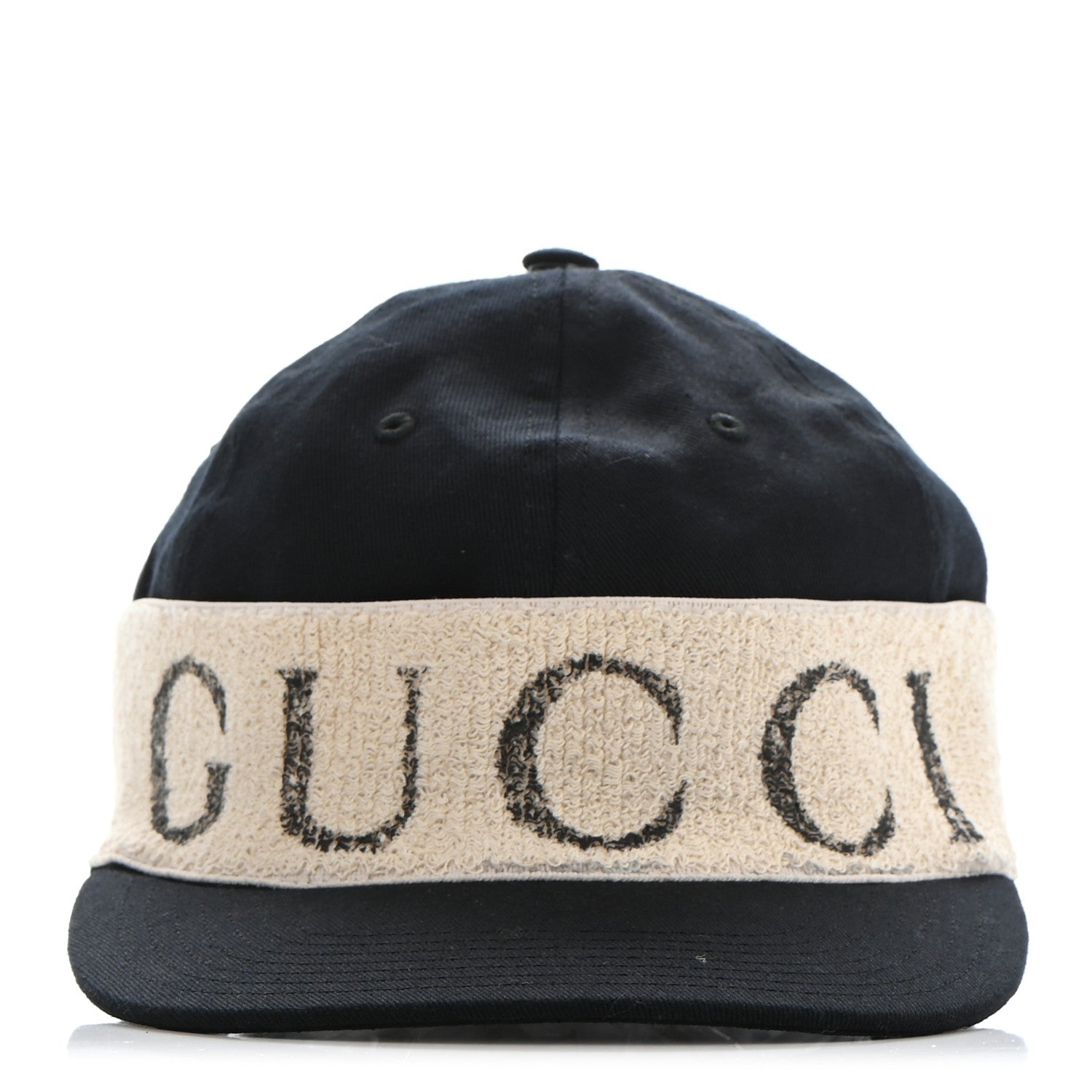 Gucci Gabardine Gucci Headband Baseball Hat M Black 3 of 9