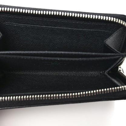 Louis Vuitton Taiga Zippy Coin Purse Vertical Black 6 of 6
