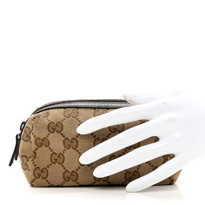 Gucci Monogram Small Cosmetic Case Dark Brown 2 of 7