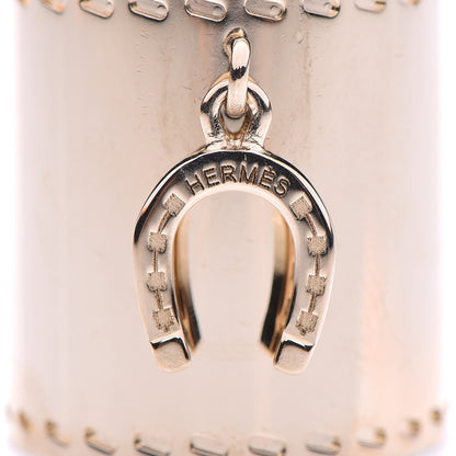 Hermes Charms Fer a Cheval Horseshoe Scarf Ring Gold 4 of 4
