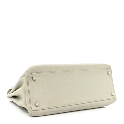 Hermes Togo Kelly Retourne 35 Gris Perle 4 of 18