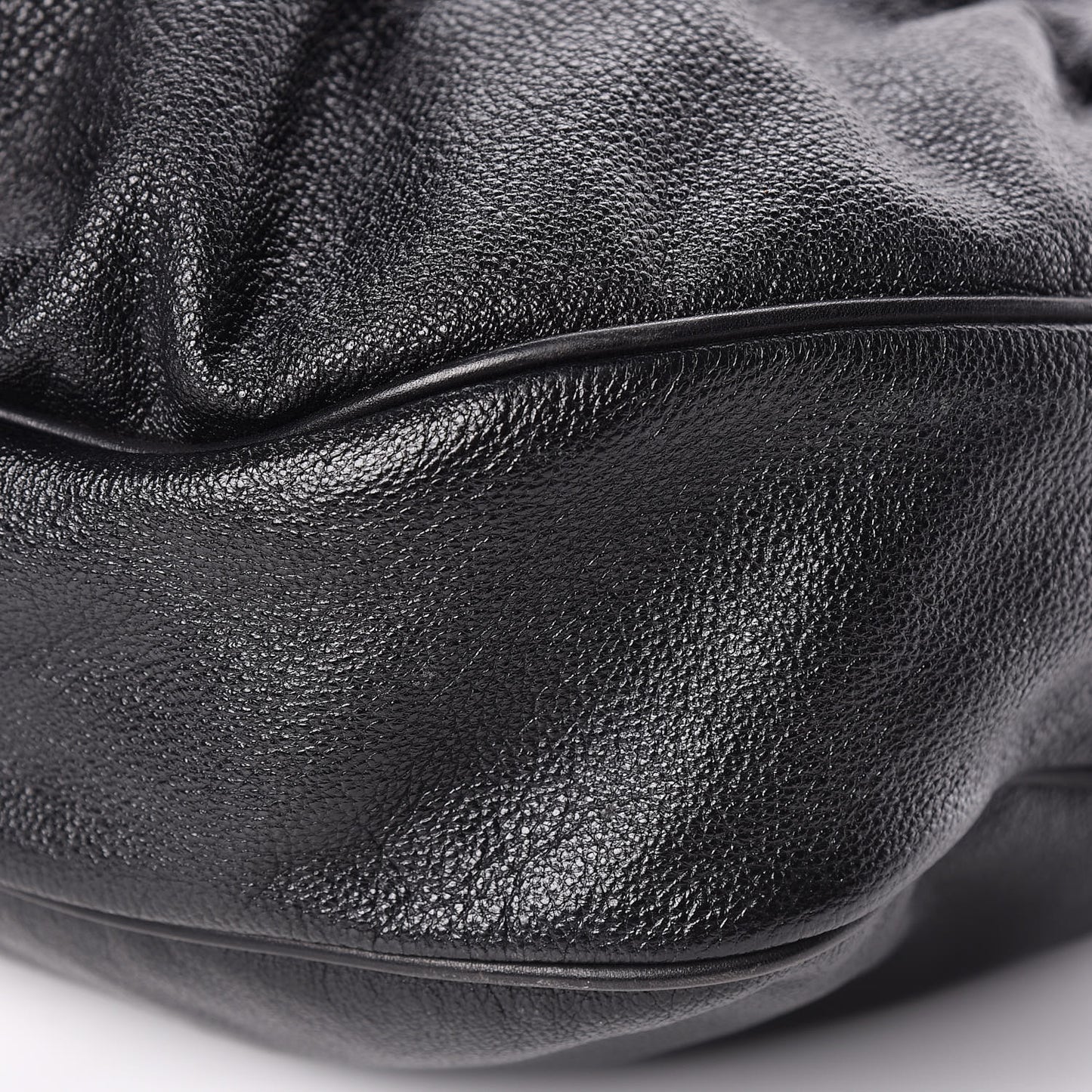 Calfskin Hobo Black