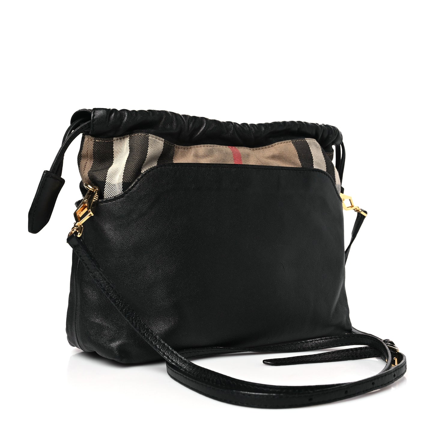 Derby Calfskin House Check Little Crush Black