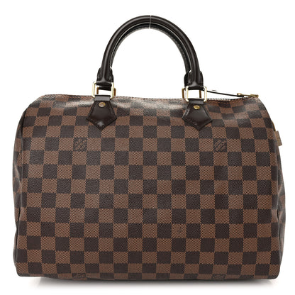 Louis Vuitton Damier Ebene Speedy 30 1 of 10