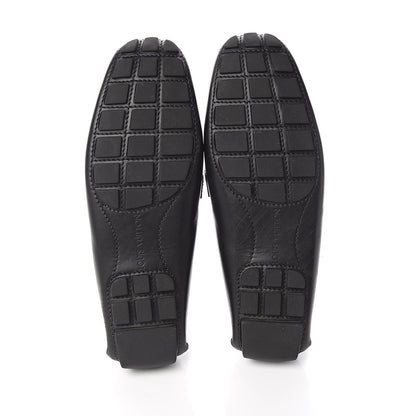 Louis Vuitton Calfskin Mens Monte Carlo Loafers 9.5 Black 5 of 8