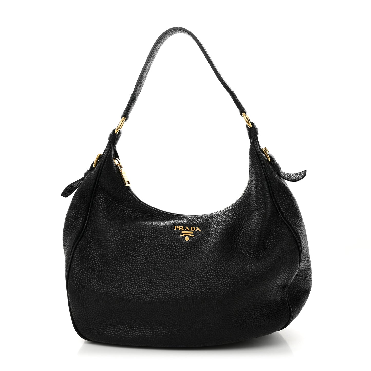 Vitello Daino Hobo Black