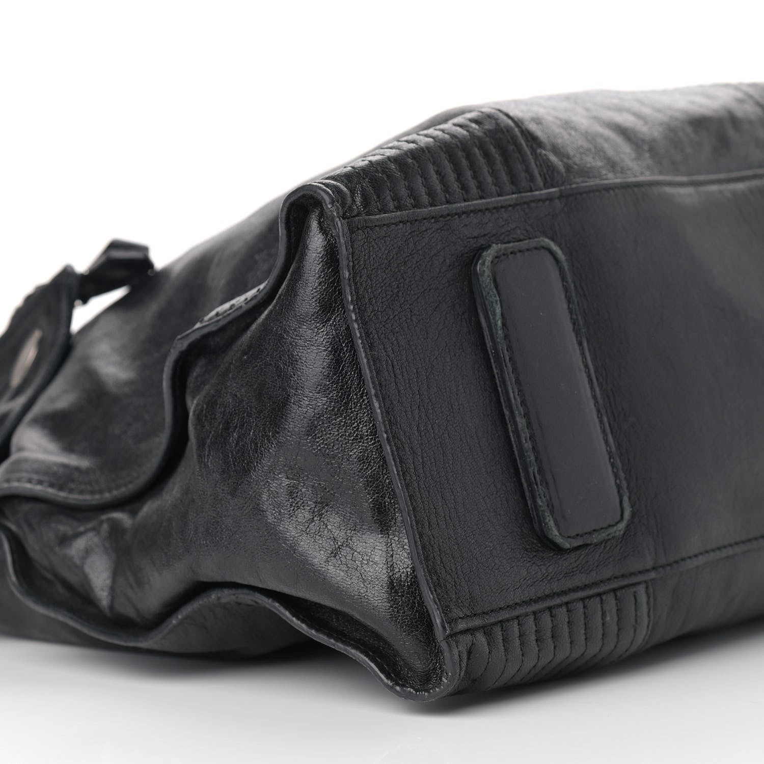 Alexander McQueen Lambskin De Manta Tote Black 7 of 14