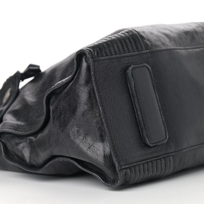 Alexander McQueen Lambskin De Manta Tote Black 7 of 14