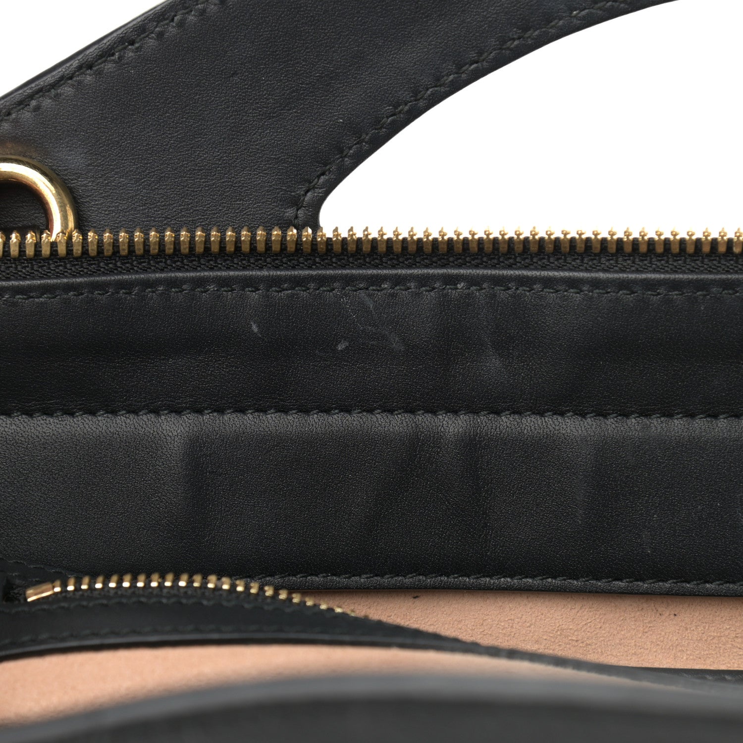 Gucci Suede Patent GG Web Medium Ophidia Top Handle Chain Blue Black 10 of 11