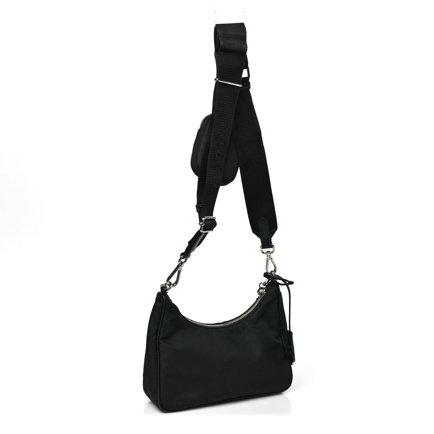 Prada Re-Nylon Saffiano Re-Edition 2005 Shoulder Bag Black 3 of 11