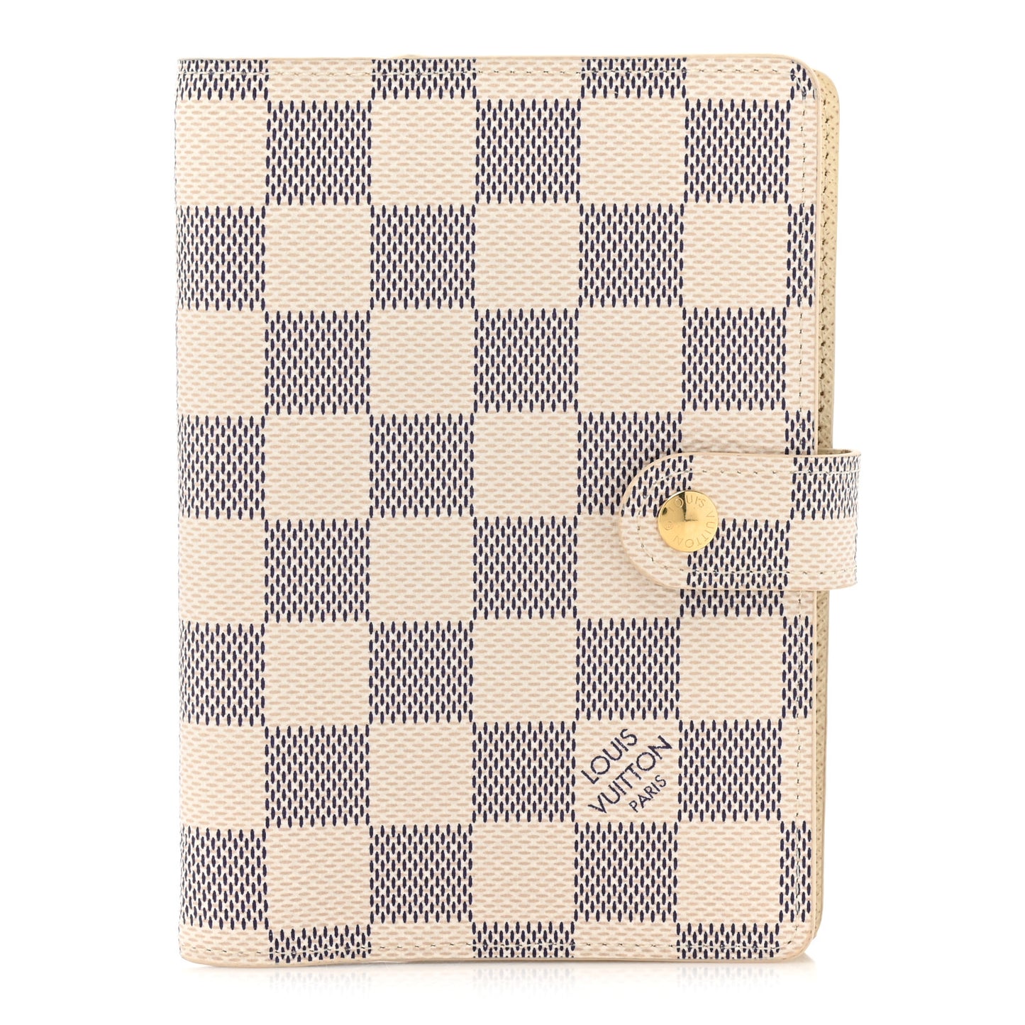 Damier Azur Small Ring Agenda Cover