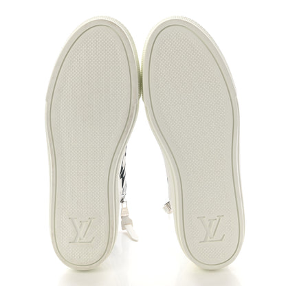 Louis Vuitton X UF Calfskin Tufted Monogram Stellar Sneaker Boots 37 White Black 5 of 9