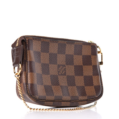 Louis Vuitton Damier Ebene Mini Pochette Accessories 3 of 9
