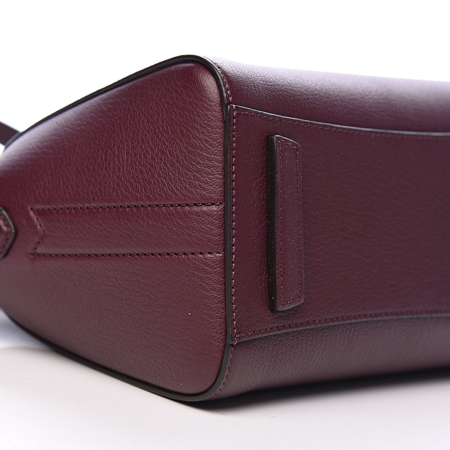 Sugar Goatskin Mini Antigona Aubergine