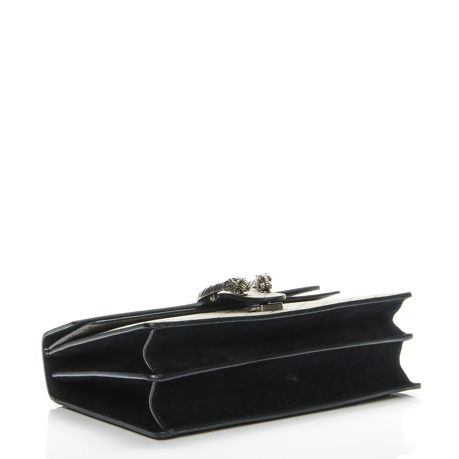 Gucci GG Supreme Monogram Medium Dionysus Shoulder Bag Black 4 of 7