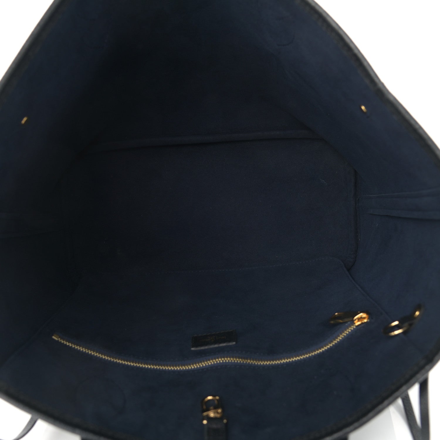 Louis Vuitton Empreinte Monogram Giant Neverfull MM Black 5 of 11
