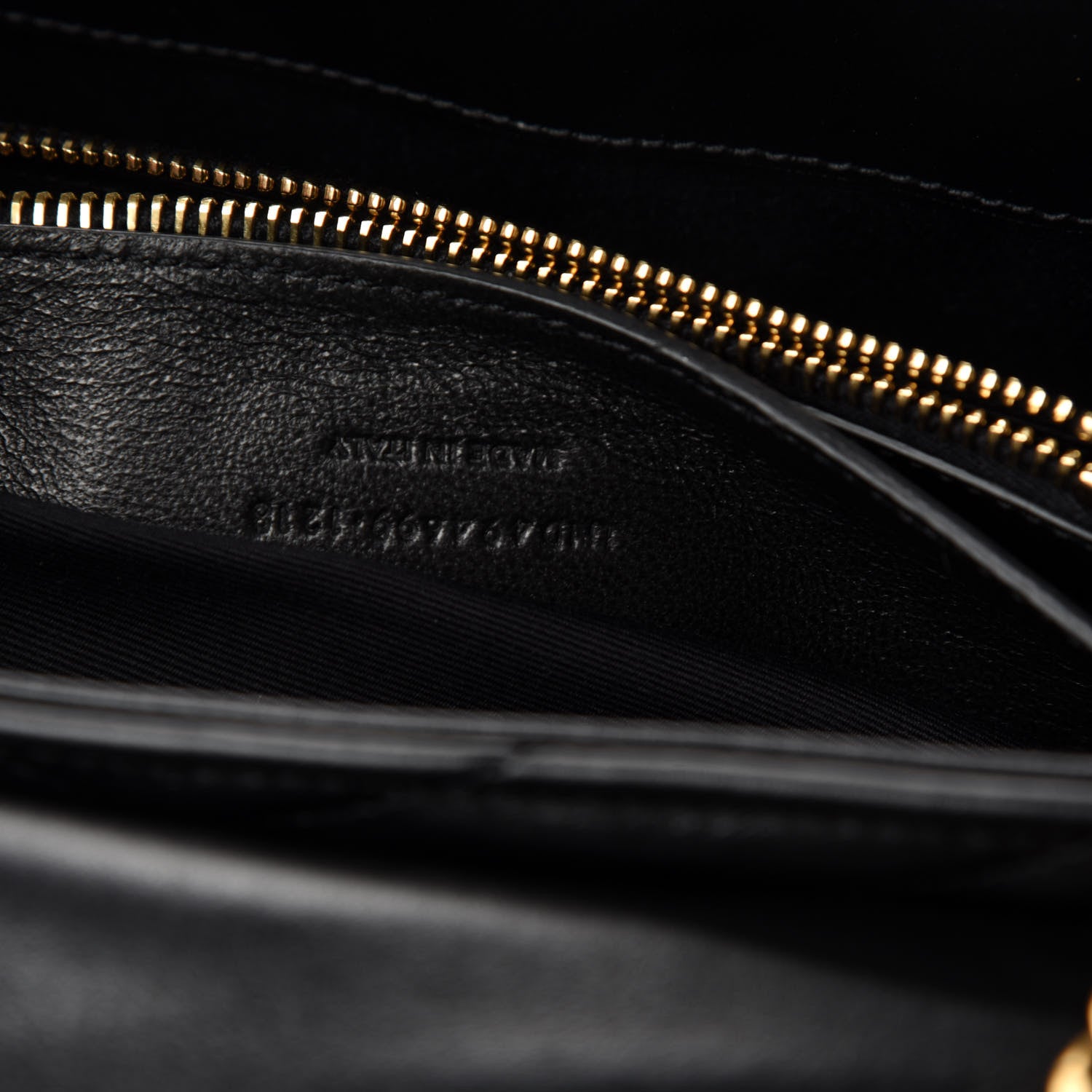 Saint Laurent Calfskin Y Quilted Monogram Small Loulou Chain Satchel Black 10 of 11