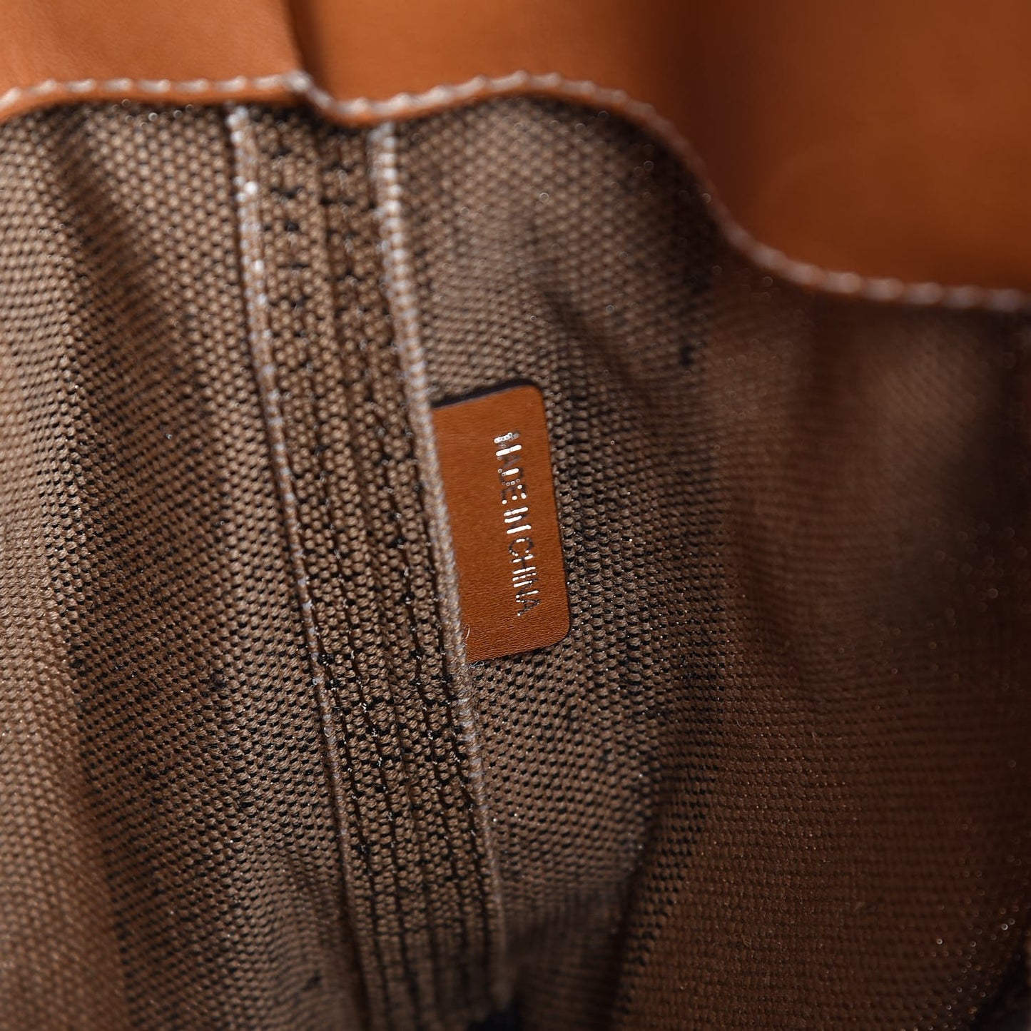 Canvas Mega Check Medium Ashby Hobo Saddle Brown