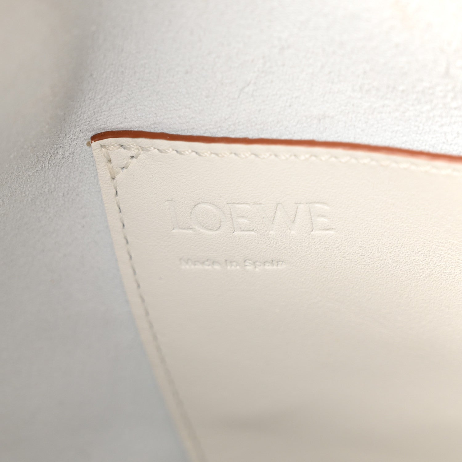 Loewe Calfskin Small Balloon Bucket Bag Soft White 6 of 9