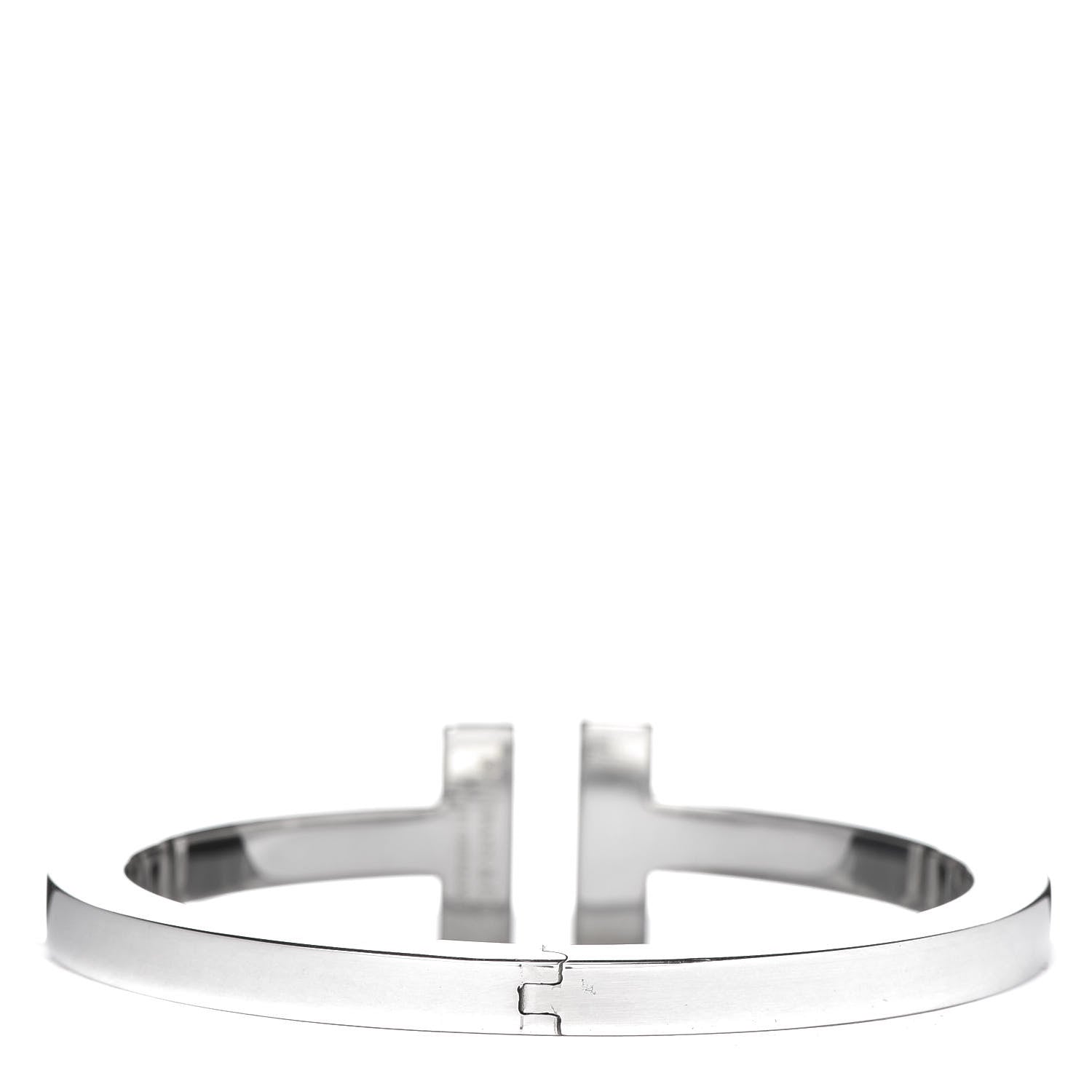 Tiffany Sterling Silver T Square Bracelet 3 of 5