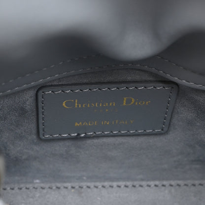 Christian Dior Lambskin Cannage Micro Lady Dior Cloud Gray 6 of 10