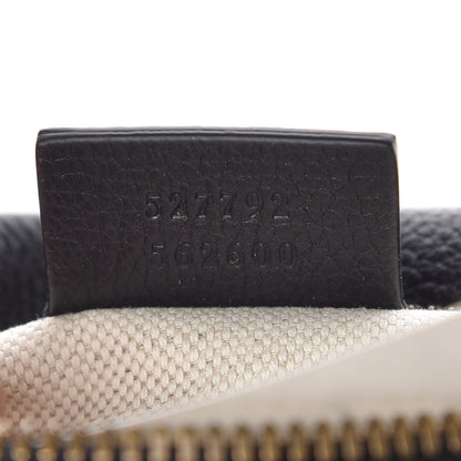 Gucci Grained Calfskin Small Logo Belt Bag Black 7 of 9
