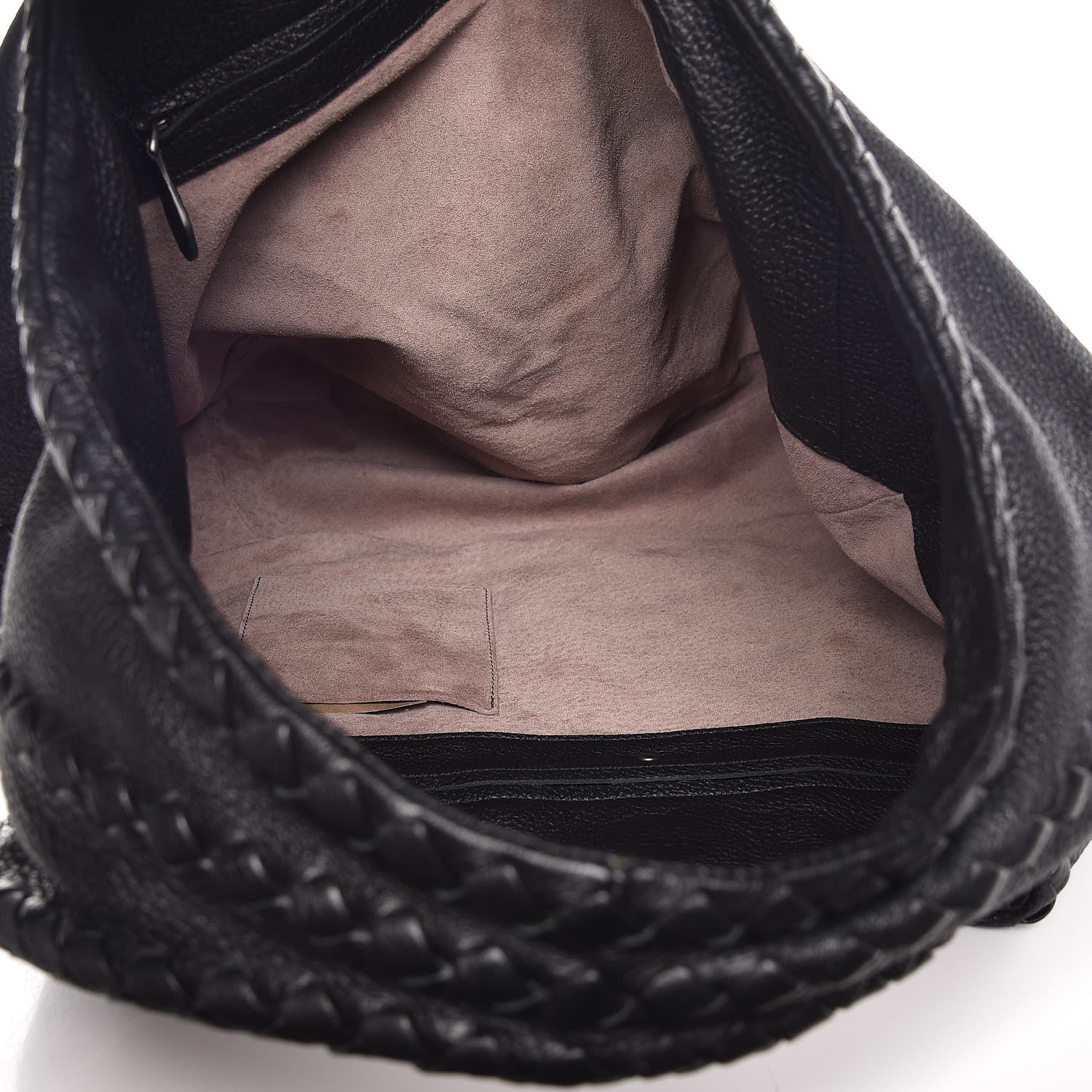 Bottega Veneta Cervo Deerskin Large Hobo Nero Black 5 of 7