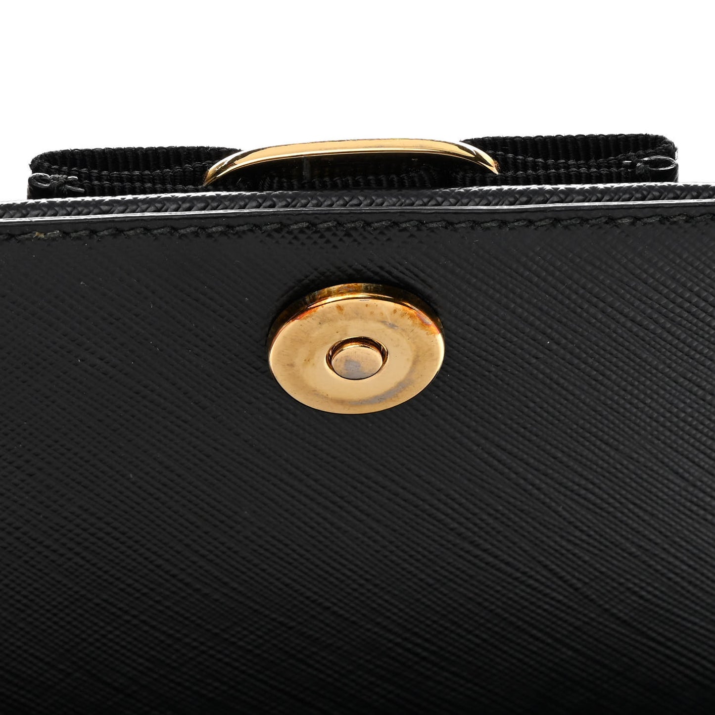 Calfskin Vara Bow Mini Bag Black