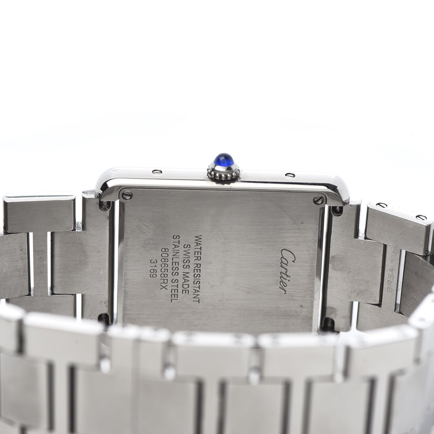 Stainless Steel 27mm Tank Solo Quartz Watch