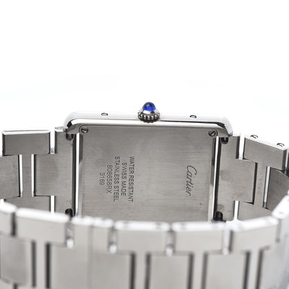 Cartier Stainless Steel 27mm Tank Solo Quartz Watch 5 of 5