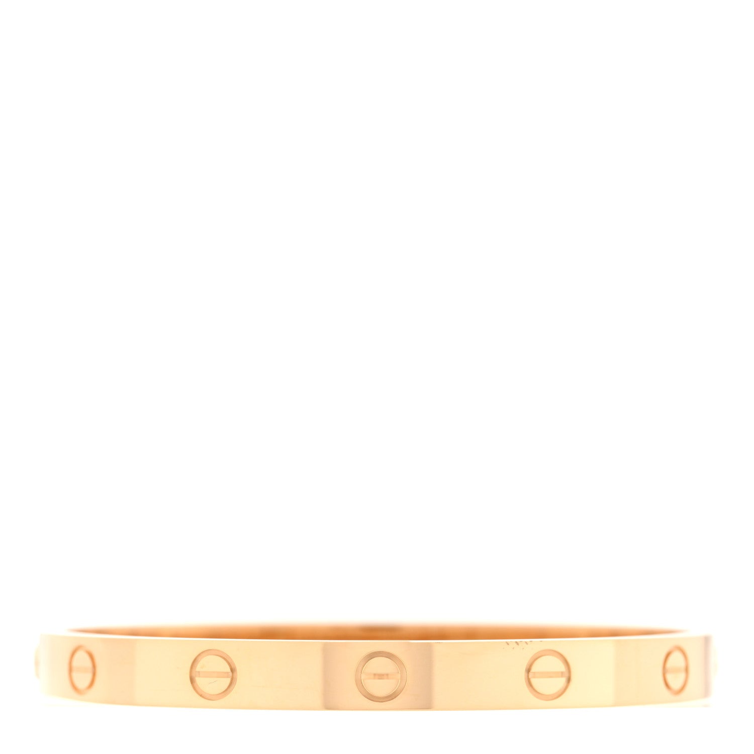 Cartier 18K Yellow Gold LOVE Bracelet 17 2 of 7