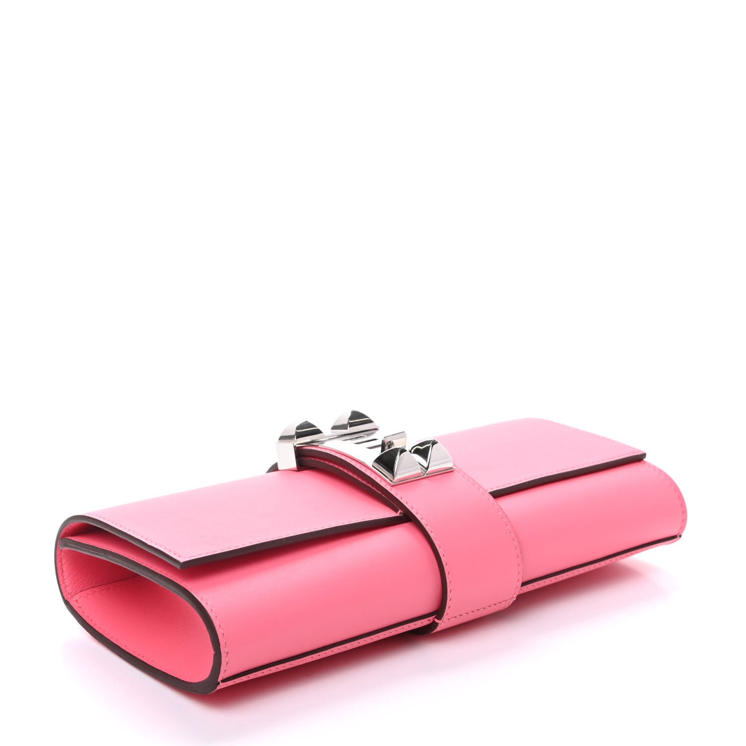 Hermes Swift Medor 23 Clutch Rose Azalee 4 of 9