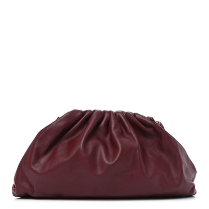 Bottega Veneta Smooth Butter Calf The Pouch Oversized Clutch Bordeaux 1 of 10