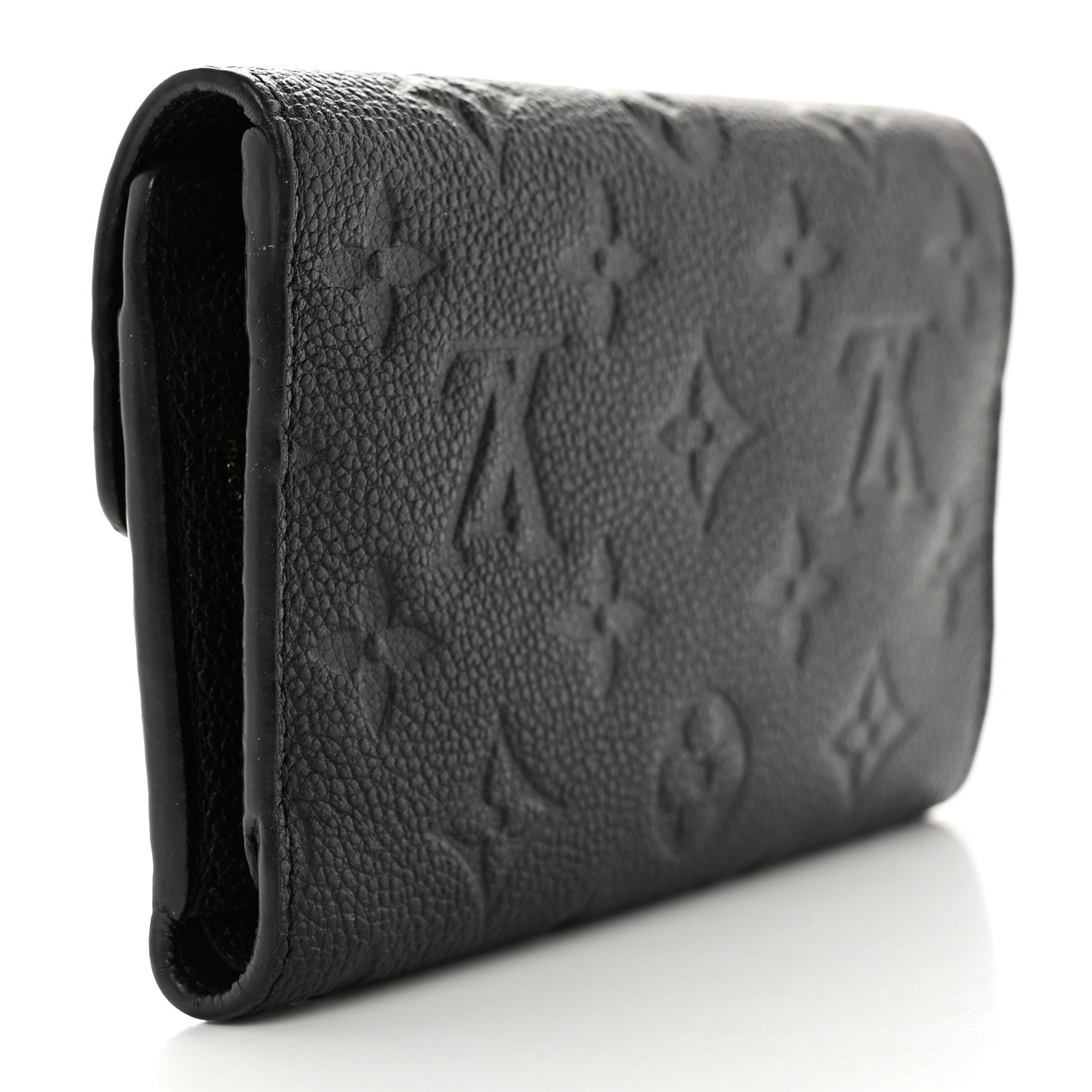 Louis Vuitton Empreinte Compact Curieuse Wallet Black 3 of 8
