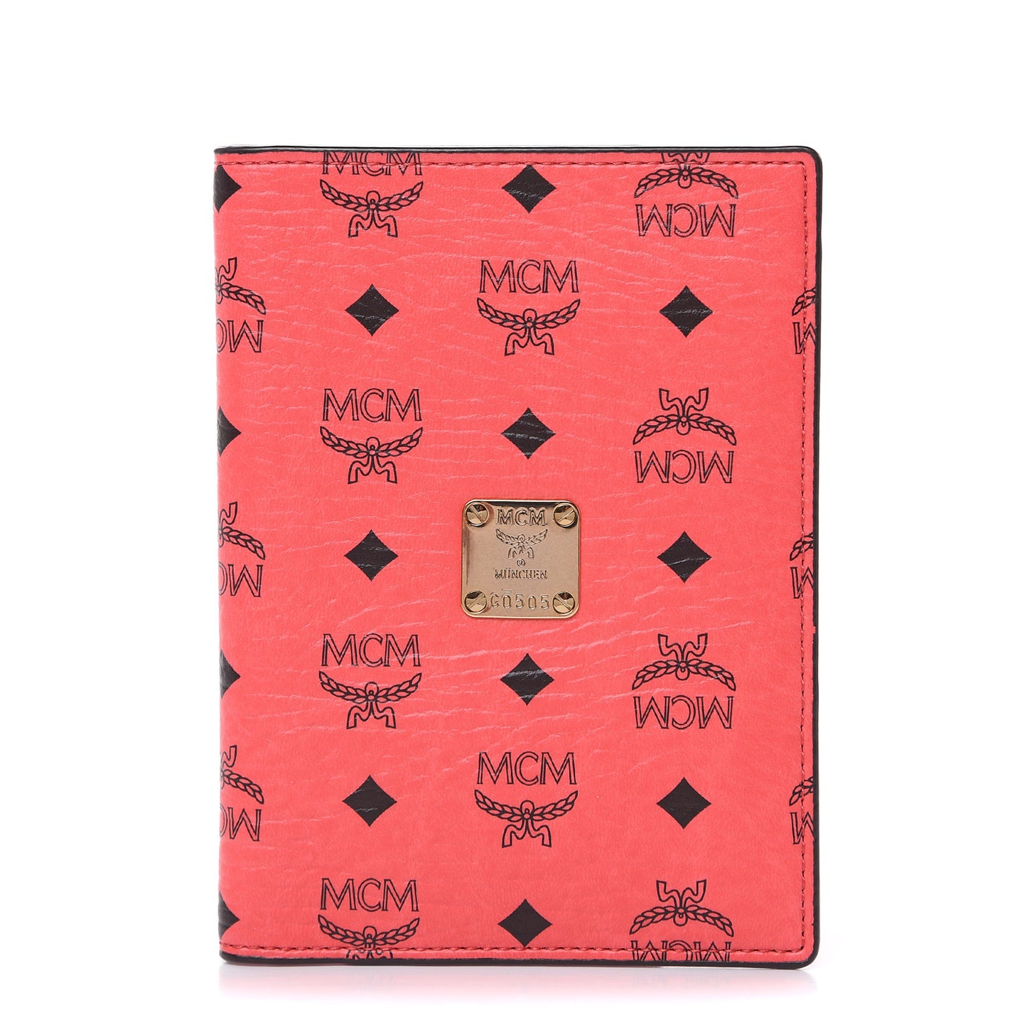 Visetos Passport Holder Coral Pink