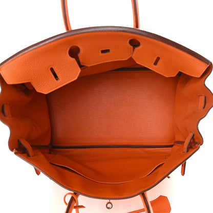 Hermes Togo Birkin 35 Orange 5 of 34
