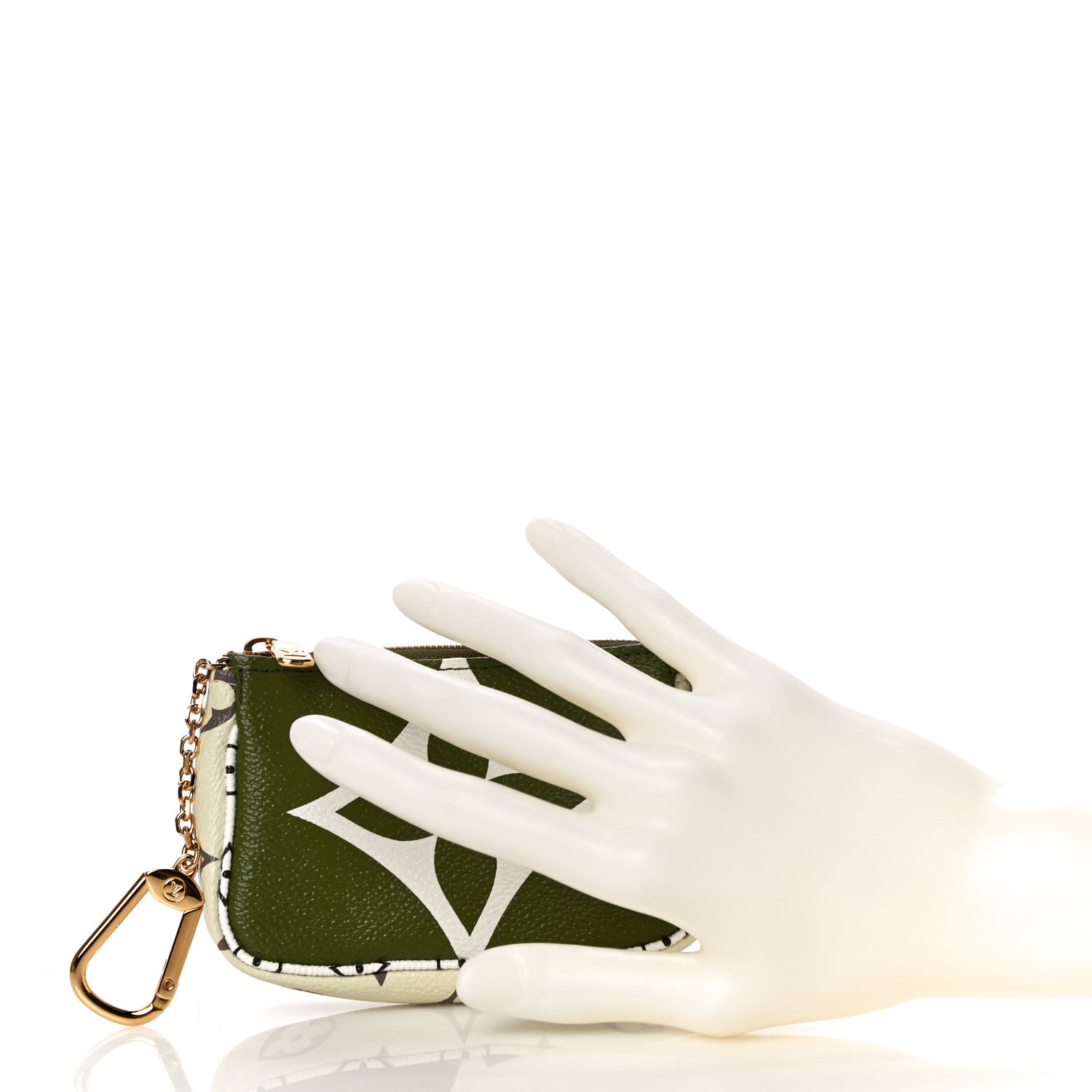 Louis Vuitton Monogram Giant Micro Pochette Accessories Kaki White 2 of 10