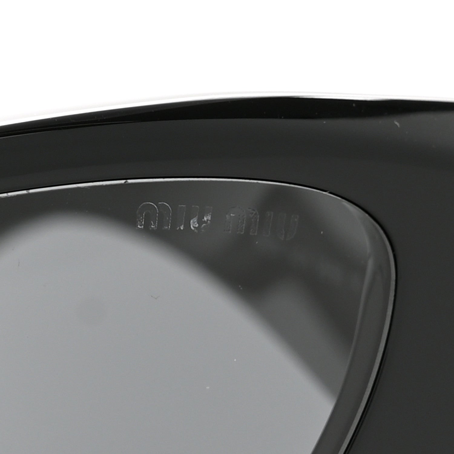 Miu Miu Acetate Cat Eye Sunglasses SMU 06Y Black Ardesia 7 of 9