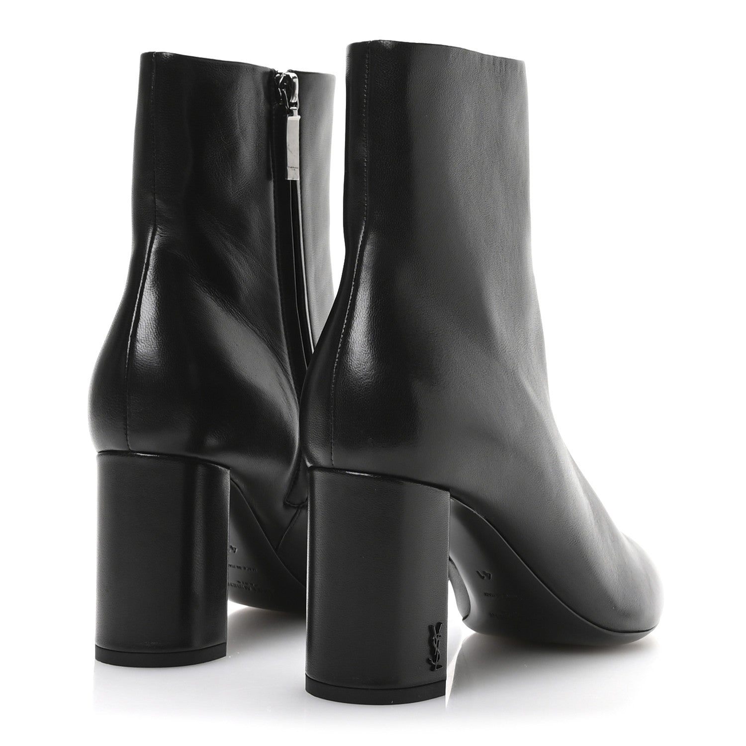 Saint Laurent Nappa Vendome Loulou Ankle Zip Boot 41 Black 5 of 9