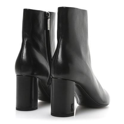 Saint Laurent Nappa Vendome Loulou Ankle Zip Boot 41 Black 5 of 9