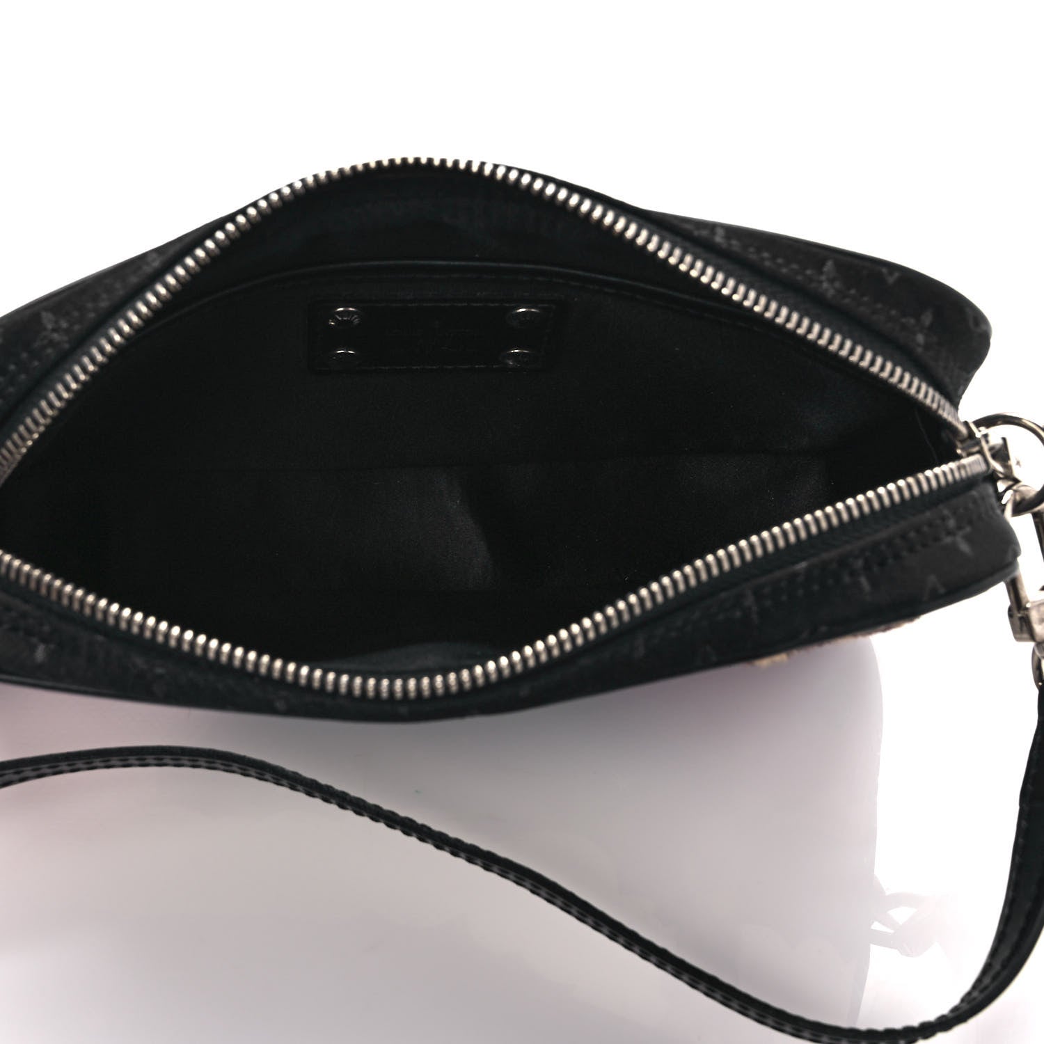 Louis Vuitton Satin Mini Monogram Conte De Fees Pochette Black 5 of 9