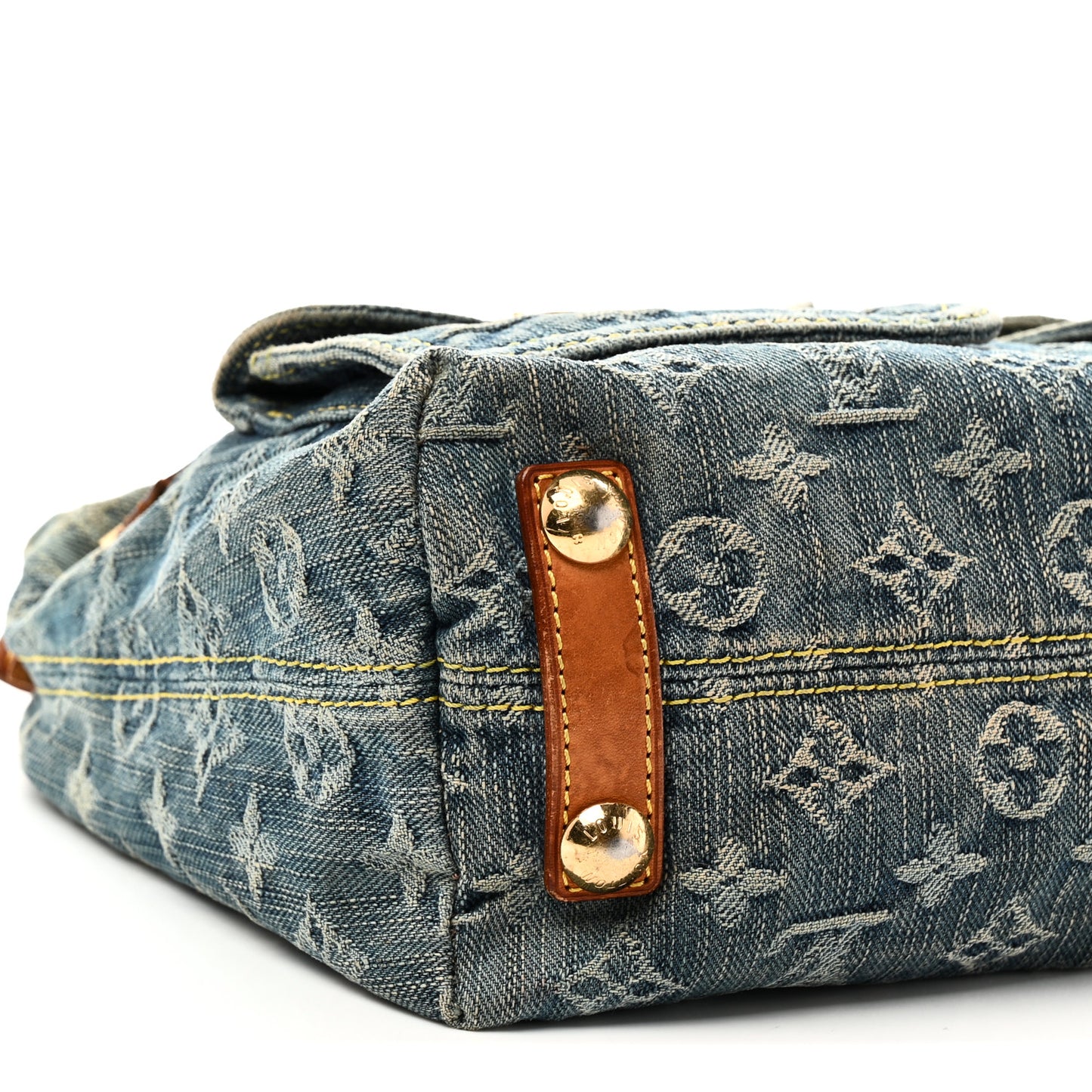 Monogram Denim Baggy PM Blue