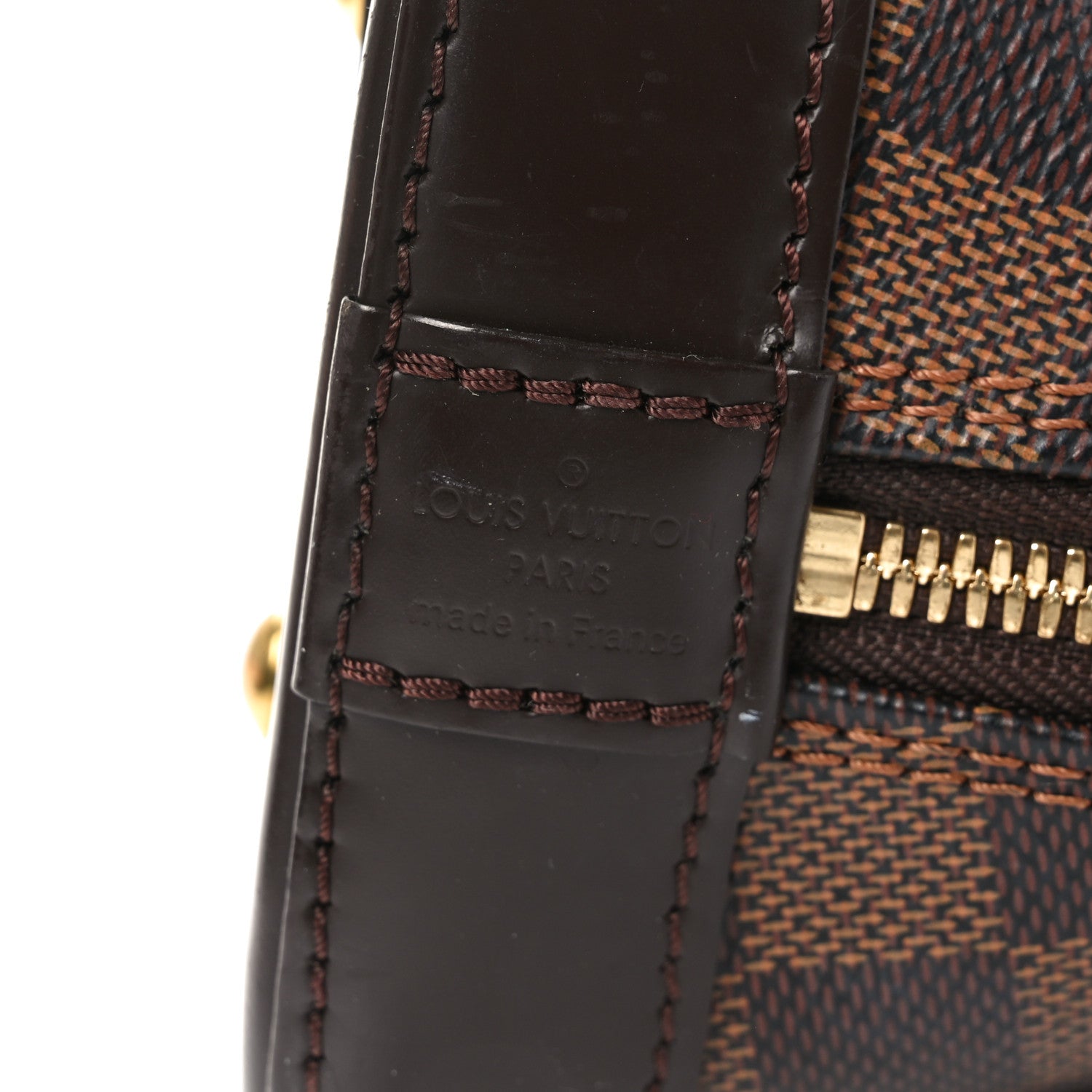 Louis Vuitton Damier Ebene Alma BB 6 of 9