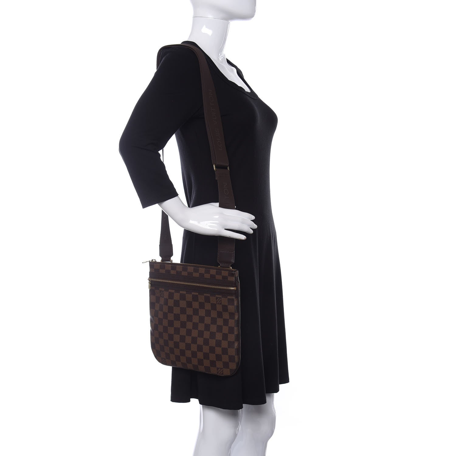 Louis Vuitton Damier Ebene Bosphore Pochette 2 of 12