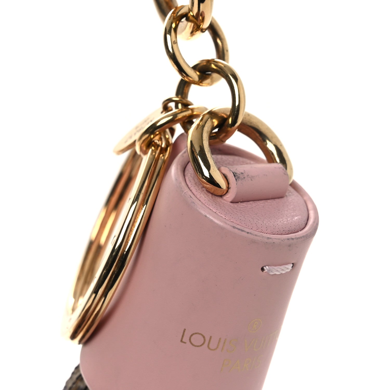Louis Vuitton Monogram Tassel Bag Charm Pink 5 of 5